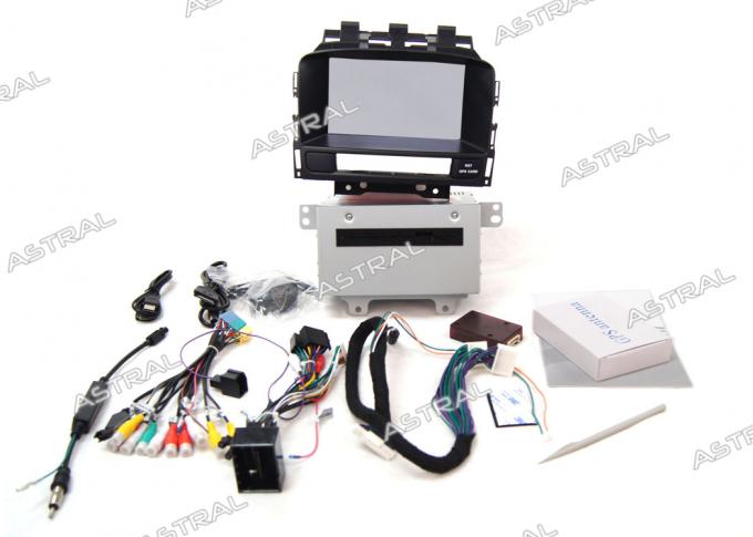Sistemas de navegação Mão-livres da tevê de GPS RDS do reprodutor de DVD de Bluetooth OPEL Astra J Android para carros no traço