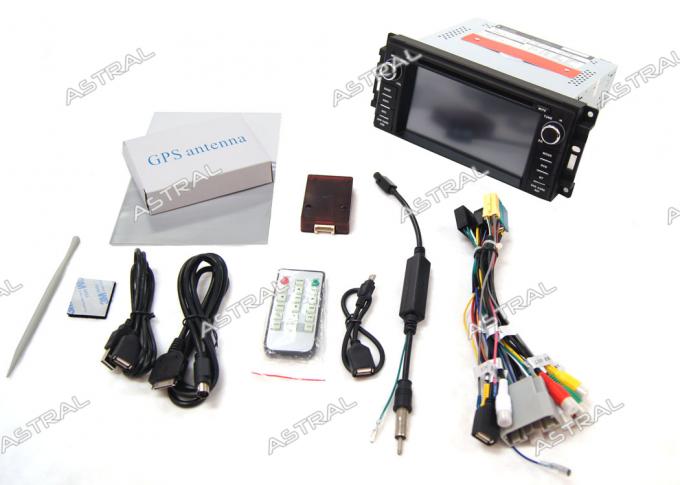 reprodutor de DVD do andróide do sistema de navegação de GPS do carro da viagem do calibre de 8GB Dodge com rádio/USB/MP3