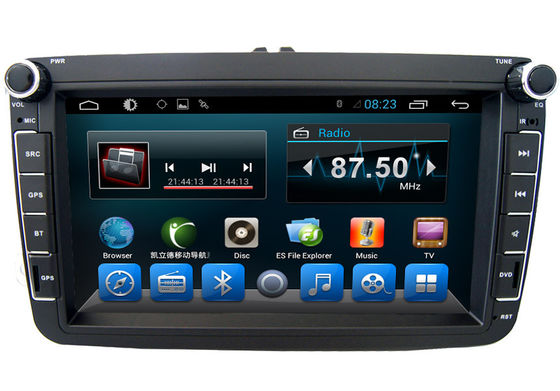 China Volkswagen preto Deckless andróide AST da navegação de GPS do carro de 8 polegadas - 8087 fornecedor
