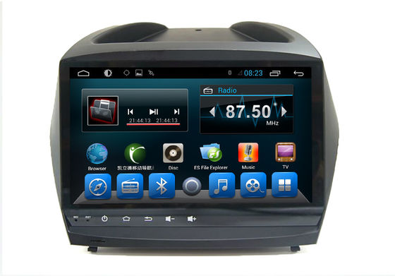 China Sistema 2012 estereofónico de GPS do veículo do jogador IX35 de Dvd do carro do núcleo do quadrilátero do andróide 4,4 fornecedor