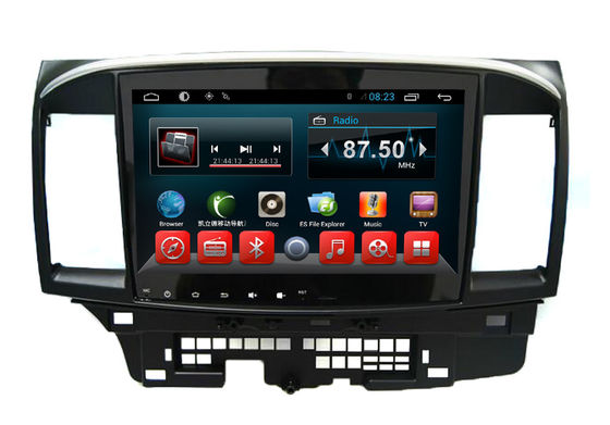 China Auto navegador de GPS do rádio para o sistema EX do núcleo do quadrilátero do andróide de Mitsubishi Lancer fornecedor