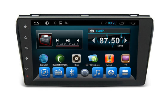 China Navegação dobro Bluetooth do ruído de Android 6,0, sistema de navegação Mazda do carro dos multimédios 3 2004-2009 fornecedor