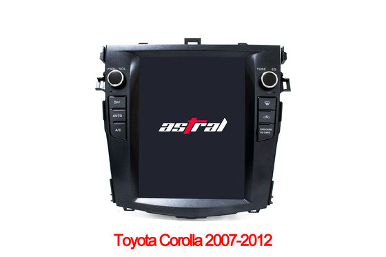 China 9,7 de Toyota Corolla 2012 do vertical polegadas ruído da tela de único no sistema de navegação do traço com relação do espelho fornecedor