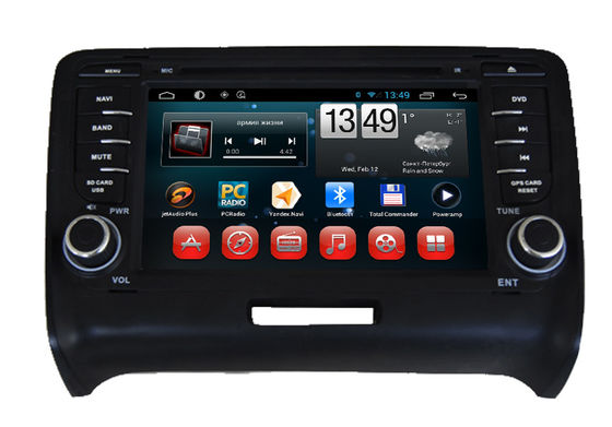 China Reprodutor de DVD 3G WIFI SWC do carro do andróide do sistema de navegação de GPS do carro de Audi TT fornecedor