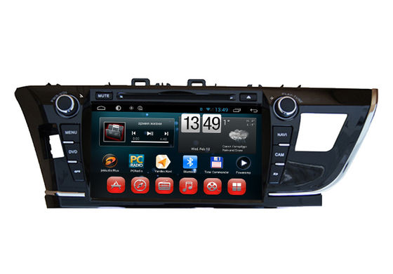 China Navegação 2014/reprodutor de DVD de Toyota Corolla GPS da tela de toque com a tevê de iPod BT SWC fornecedor