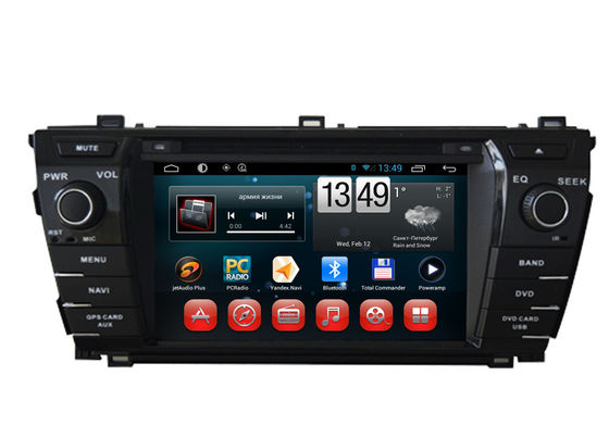 China De Toyota Corolla GPS da navegação do andróide do reprodutor de DVD 7inch painel 2014 de toque fornecedor