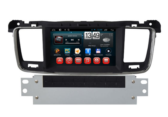 China Tevê BT da câmera DVD GPS IPOD do Rearview do rádio do sistema de navegação de Peugeot do andróide 508 fornecedor