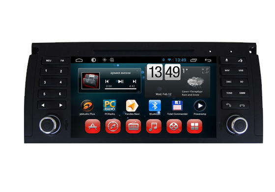 China Hebraico central de BMW E39 Multimidia GPS da tela de toque do AMIGO com DVD/BT/ISDBT/DVBT/ATSC fornecedor