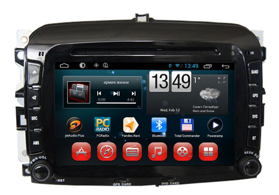 China Sistema de navegação 500 iPod de Fiat do auto-rádio 3G DVD GPS Wifi Bluetooth Blue&amp;Me fornecedor