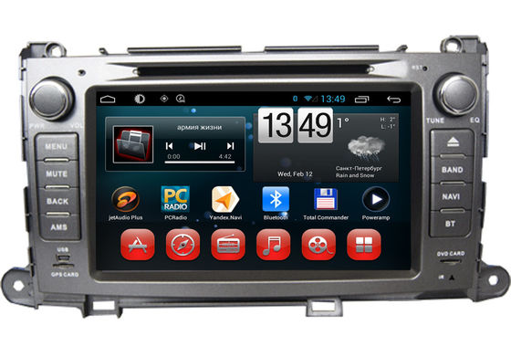 China Entrada da câmara de televisão do Sienna DVD Wifi 3G Bluetooth SWC da navegação de Toyota GPS fornecedor