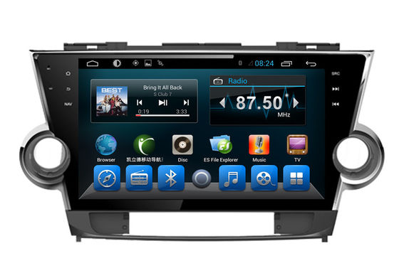 China Do escocês do carro do jogador de Toyota sistema 2012 de navegação audio com o monitor de 10,1 polegadas fornecedor