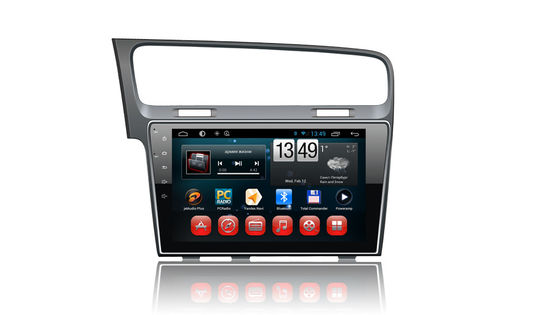 China O rádio de 10 Gps do andróide 4,4 da tela de toque da polegada, VW Golf o sistema de navegação de 7 Gps fornecedor