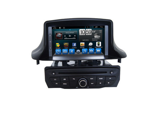 China tela de toque estereofónica audio do sistema de navegação DVD do carro de 2din GPS para Renault Megane fornecedor