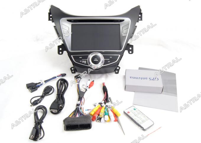Tevê do controle do volante da navegação de GPS do carro do reprodutor de DVD do ósmio Elantra Hyundai do andróide