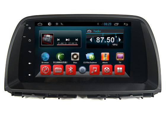 China Sistema central do rádio do carro DVD Multimidia GPS do ruído de Mazda 2 para a tela de toque do andróide CX-5 fornecedor