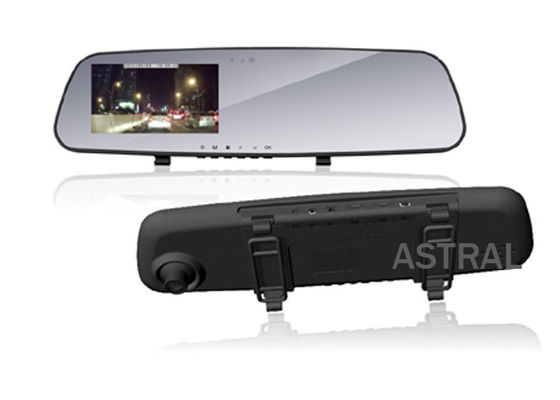 China O sistema alternativo do estacionamento do reverso do carro da câmera do espelho de DVR 420TVL com mãos de Bluetooth livra fornecedor